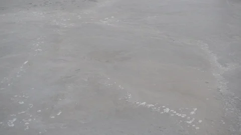 Polishing the concrete surface. Stock Footage 107823259