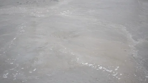 Polishing the concrete surface. Stock Footage 112693661