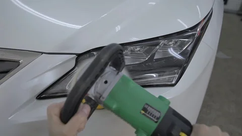 Polishing machine 스톡 동영상 85904619