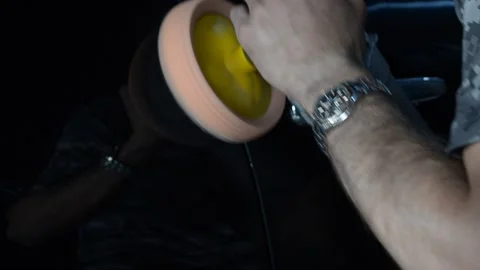 Polishing machine Stock Footage 110723726