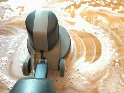 Polishing machine Stock Photos