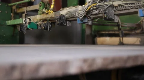 Polishing machinery Video stock 48953967