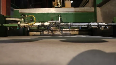 Polishing machinery Video stock 48953969