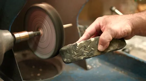 Polishing Ring Stock Footage 51868048