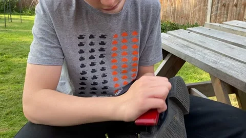 Polishing a shoe Stock Footage 185065756