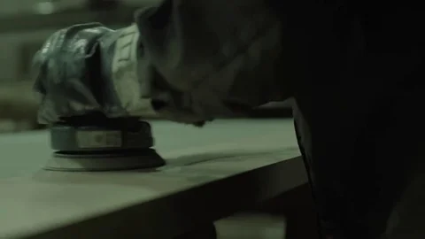 Polishing in slow motion Stock Footage 82743455