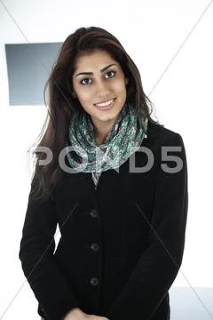 Polite courteous hospitality industry worker Stock Photos
