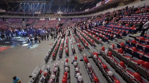 Political convention 库存影片 48216394