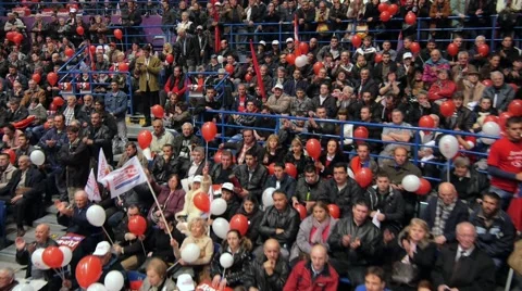 Political convention 動画素材 48216771