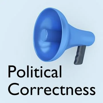Political Correctness concept Illustrazione stock