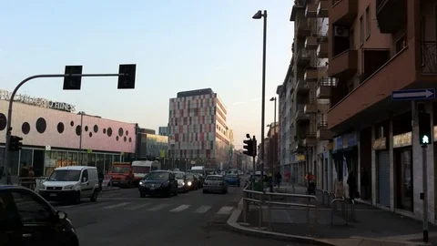 Political Demonstration Protest of foreignes immigrant in Milan, Italy 動画素材 92853368