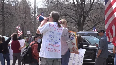 Political Protest Video stock 129337961