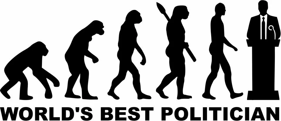 Politican Evolution イラスト素材
