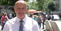 Politician Campaign Press Speech Presentation Business Information Urban Scene 4k or 4k+ Resolution