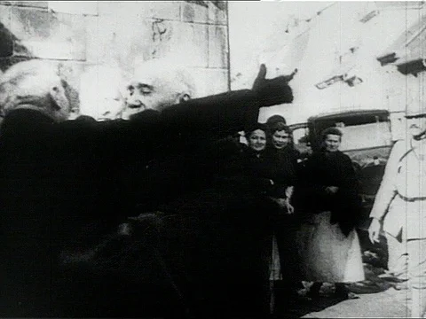 Politician / France / First World War Stock Footage