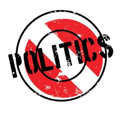 Politics rubber stamp Stock Illustration