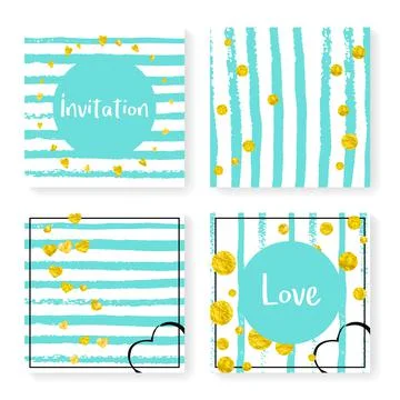 Polka Dot Background. Mint Nursery Particles. Stock Illustration