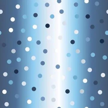 Polka dot background. Seamless vector Illustrazione stock