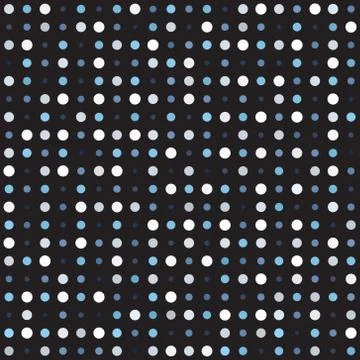 Polka dot background. Seamless vector pattern Stockillustratie