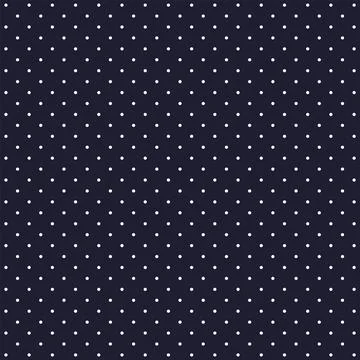 Polka Dot Dark Blue Pattern Background Illustrazione stock