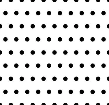 Polka dot design pattern - wrapping paper or fabric seamless texture. イラスト素材