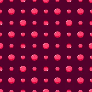 Polka Dot Glossy Pattern. Vector Illustration Stock Illustration