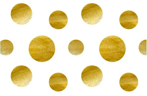 Polka dot from gold texture, vector 스톡 일러스트
