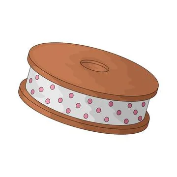 Polka dot illustration Illustrazione stock