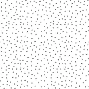 Polka dot monochrome Seamless pattern. Dotted background - Spots Vector Stockillustratie