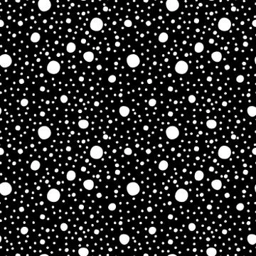 Polka dot painting handdrawn pattern. Seamless. Иллюстрация