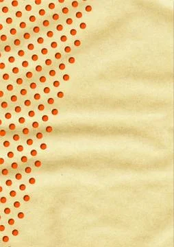 Polka Dot Paper Stock-Illustration