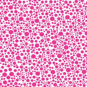 Polka dot pattern background Illustrazione stock