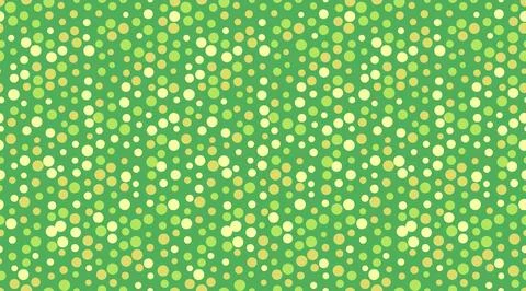 Polka dot pattern with colorful round spots, ideal for textile fabrics, sea.. Stock Illustration
