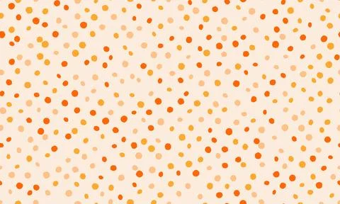 Polka dot pattern with colorful round spots, ideal for textile fabrics, sea.. Illustrazione stock