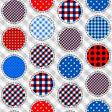 Polka dot pattern. Stock Illustration