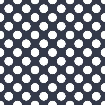 Polka dot pattern Illustrazione stock