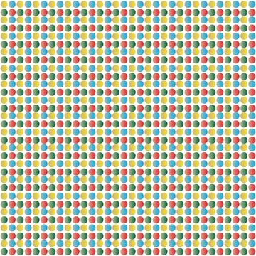 Polka Dot Pattern for Luxury Branding and Vibrant Surface Decor Illustrazione stock