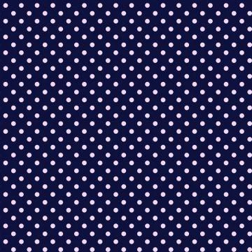 Polka dot pattern on navy blue Stock Illustration