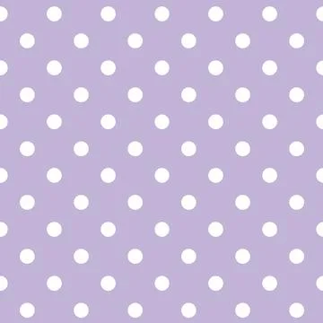 Polka Dot pattern, seamless texture Stock Illustration
