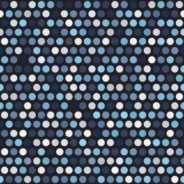 Polka dot pattern. Seamless vector Stockillustratie