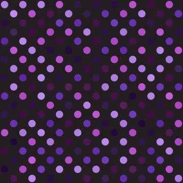 Polka dot pattern. Seamless vector Stock Illustration