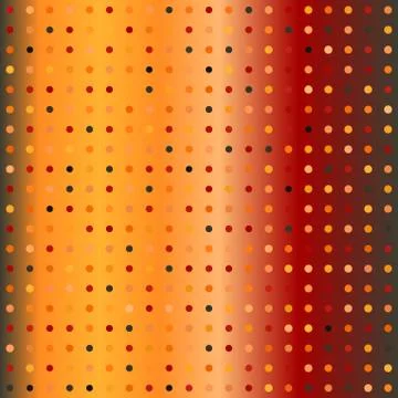 Polka dot pattern. Seamless vector Illustrazione stock