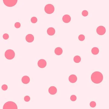 Polka dot pattern. Seamless vector Stock Illustration