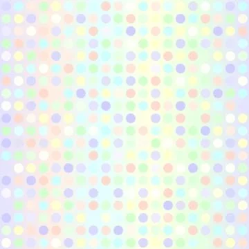Polka dot pattern. Seamless vector geometric dot background Stock Illustration