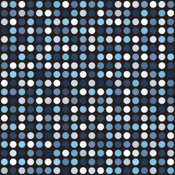 Polka dot pattern. Seamless vector Stock Illustration