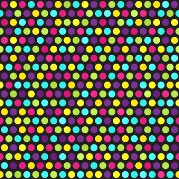 Polka dot pattern. Seamless vector Stock Illustration
