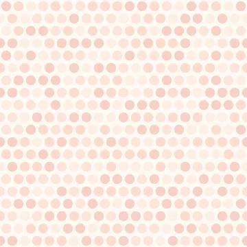 Polka dot pattern. Seamless vector dot background Stock Illustration