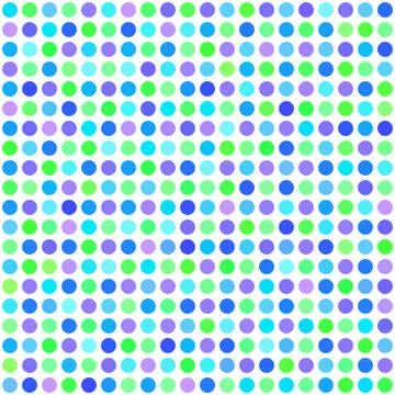 Polka dot pattern. Seamless vector dot background 스톡 일러스트