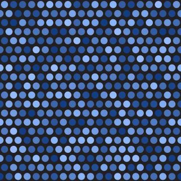 Polka dot pattern. Seamless vector background Stock Illustration