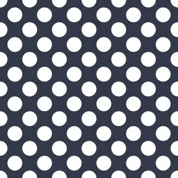 Polka dot pattern vector Stock Illustration